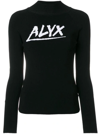 Shop Alyx 1017  9sm Logo Jumper - Black