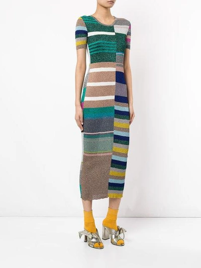 Shop Missoni Striped Knitted Dress