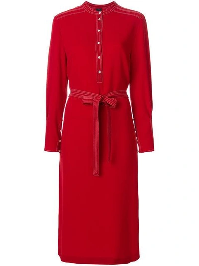 Shop Joseph Belted Shirt Dress