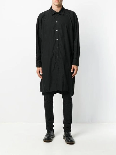 Shop Yohji Yamamoto Long Shirt