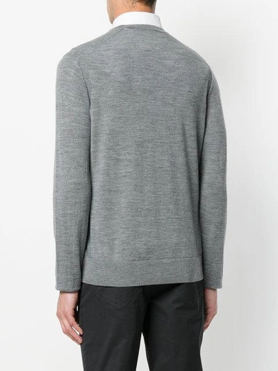 Shop Michael Kors Crew Neck Jumper - Grey