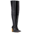 ZIMMERMANN LEATHER OVER-THE-KNEE BOOTS,P00276647