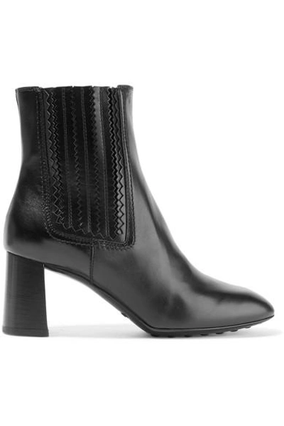 Shop Tod's Leather Ankle Boots