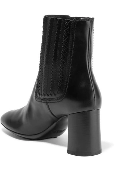 Shop Tod's Leather Ankle Boots