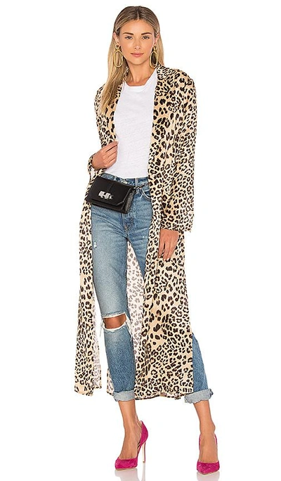 Shop House Of Harlow 1960 X Revolve Delaney Duster In Leopard