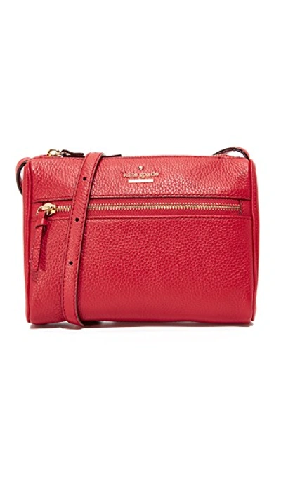 Kate Spade Jackson Street Mini Cayli Cross Body Bag In Red Carpet