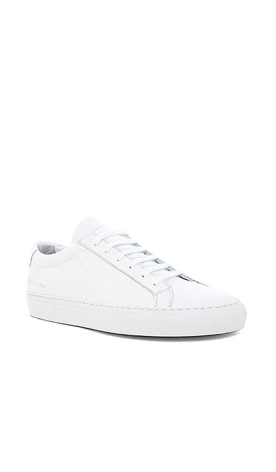Shop Gucci Original Leather Achilles Low In White