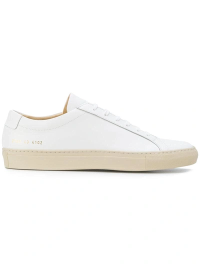Shop Common Projects Platform Sneakers - White