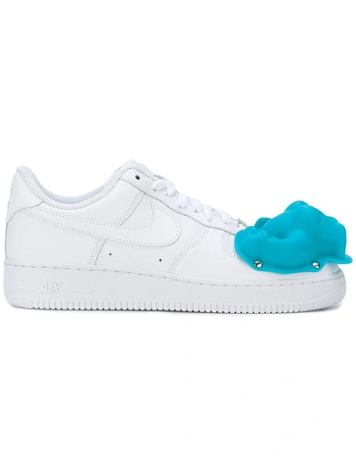 Comme Des Gar ons Homme Deux Nike Air Force 1 Cdg Custom In White