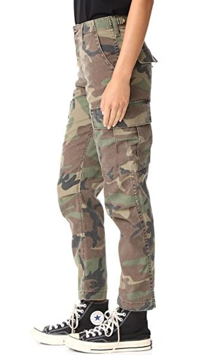 Shop Re/done Cargo Pants In Camo