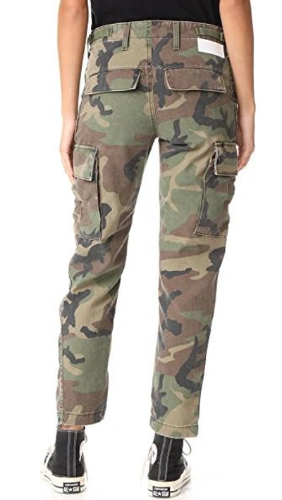 Shop Re/done Cargo Pants In Camo