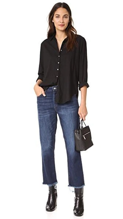 Shop Dl1961 1961 Patti High Rise Straight Jeans In Wonderwall