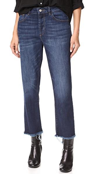dl1961 patti high rise straight jeans
