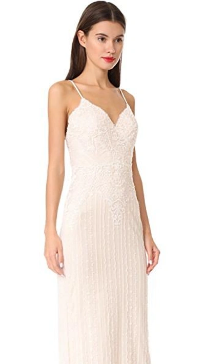 Shop Catherine Deane Janie Gown In Ivory/champagne