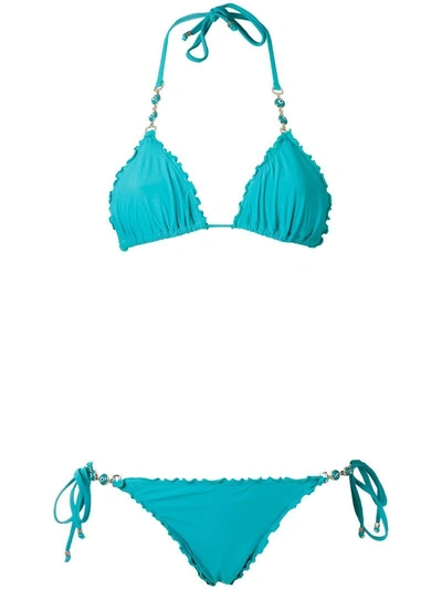 Shop Amir Slama Triangle Bikini Set