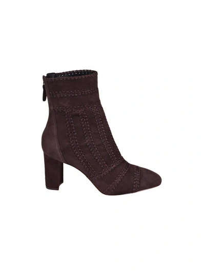 Shop Alexandre Birman Beatrice Ankle Boots In Brown