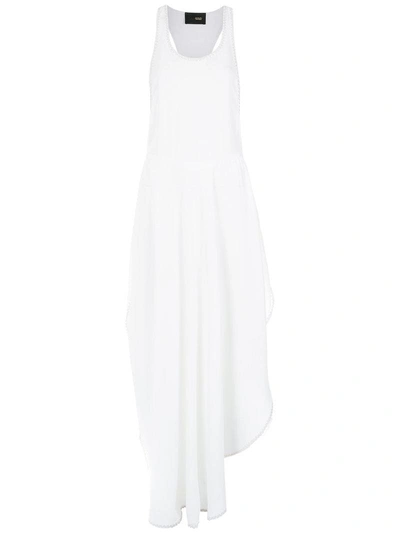 Shop Andrea Bogosian Maxi Dress In White