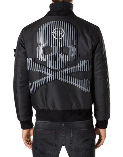 Shop Philipp Plein Nylon Jacket "stress"