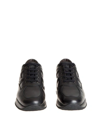 Shop Hogan Interactive Sneakers In Black