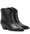 ISABEL MARANT DOLLAN LEATHER BOOTS,P00269606