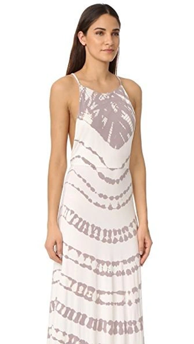 Shop Young Fabulous & Broke Megan Maxi Dress In Mushroom Stripe