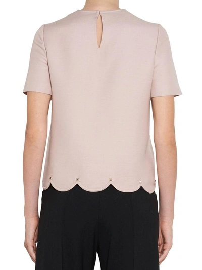 Shop Valentino Top In Pink