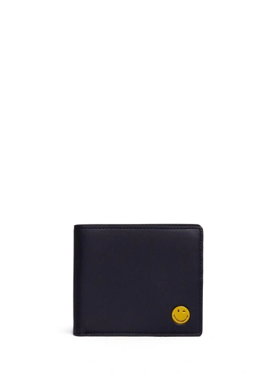 Shop Anya Hindmarch 'wink' Embossed Leather Bifold Wallet