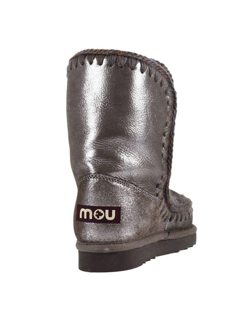 Mou Eskimo Boots In Grey ModeSens