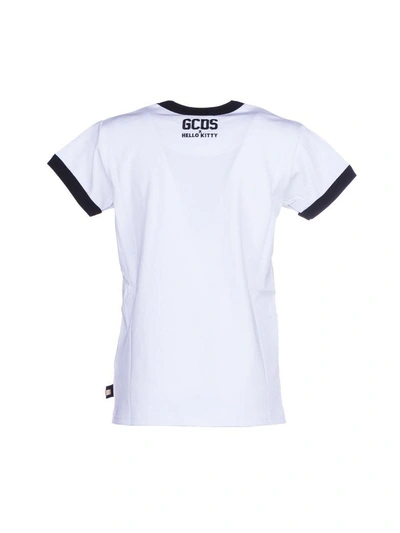 Shop Gcds Hello Kitty T-shirt In White