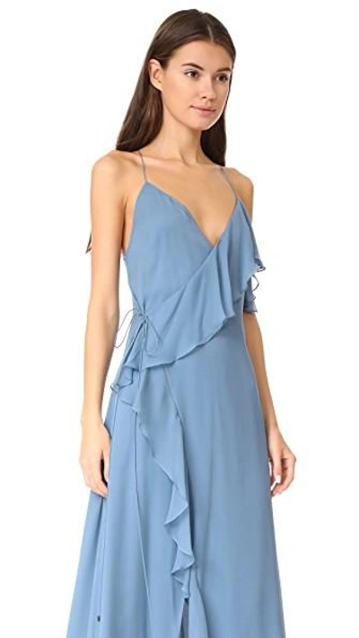 Shop Haute Hippie Metamorphosis Wrap Dress In Dusk