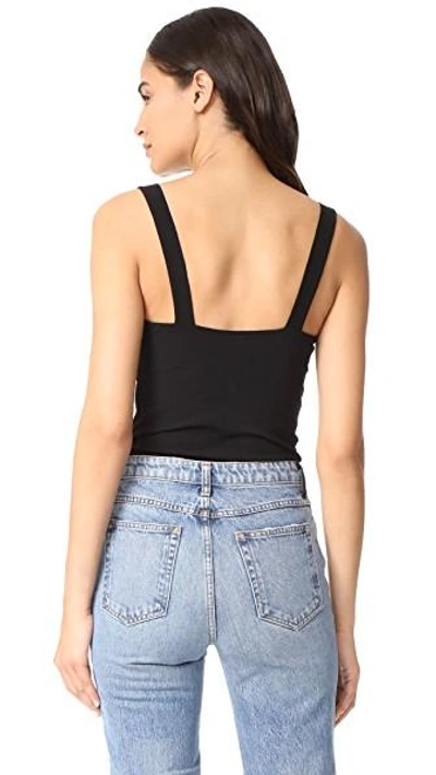 Shop Free People Pippa V Wire Thong Bodysuit In Black