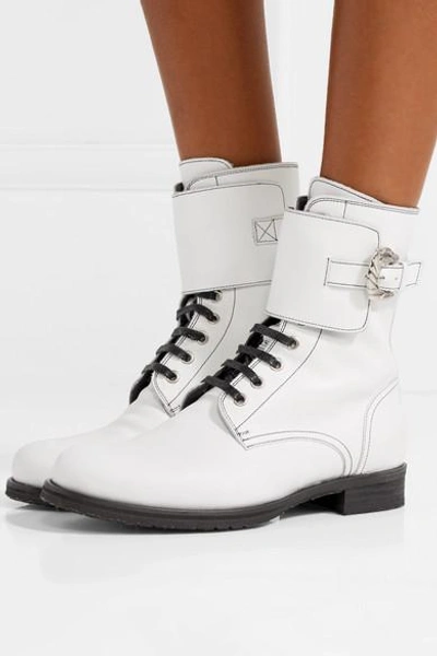 Shop Dorateymur Leather Ankle Boots