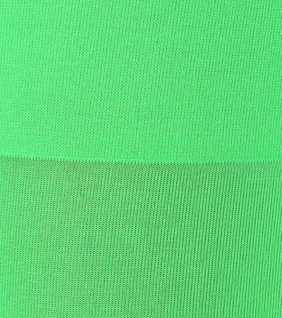 Shop Balenciaga Opaque Tights In Green