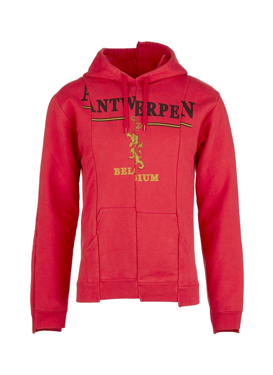 vetements deconstructed hoodie