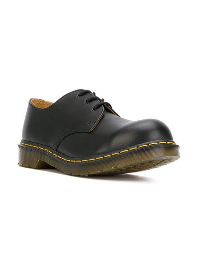 Shop Dr. Martens' Chunky Derby Shoes In Black
