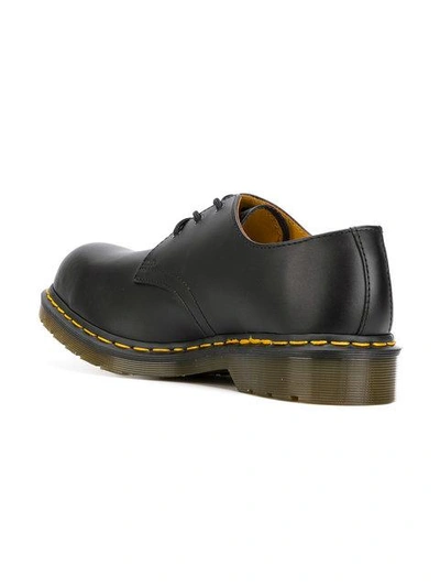 Shop Dr. Martens' Chunky Derby Shoes In Black