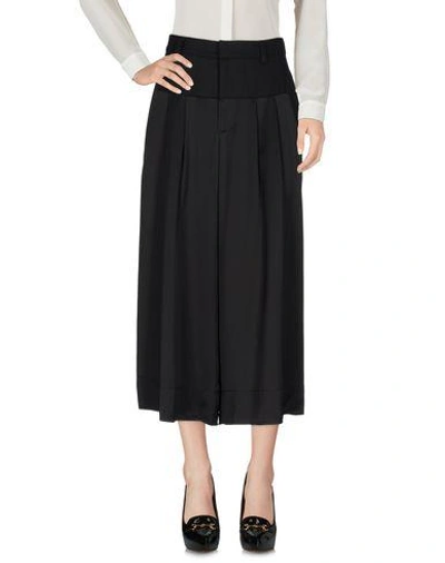 Shop Sea Cropped Pants & Culottes In Black