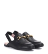 GUCCI PRINCETOWN LEATHER SLIPPERS,P00291001