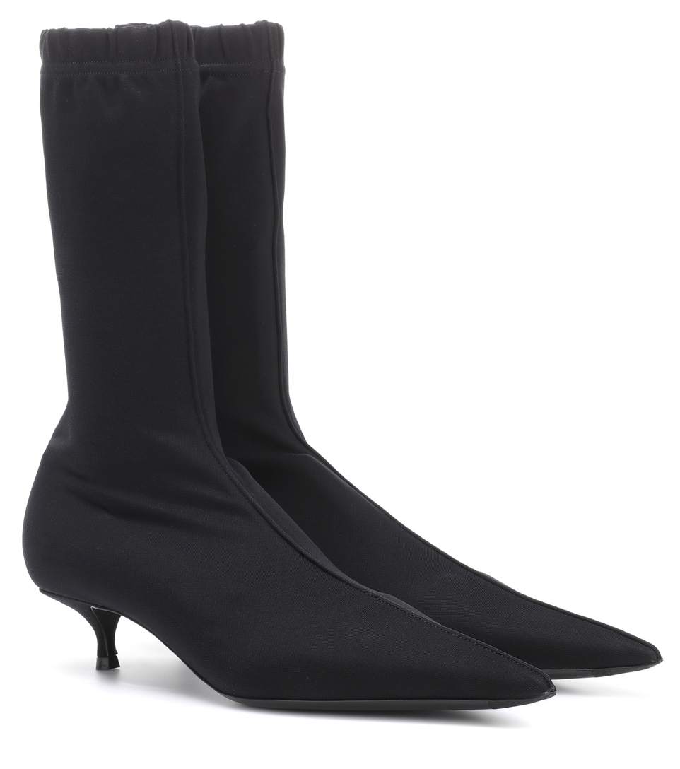 balenciaga kitten heel boots