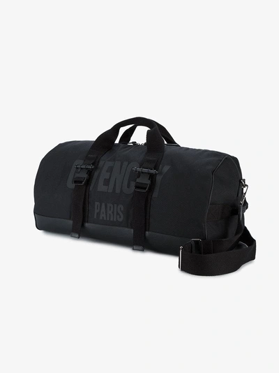 Shop Givenchy Logo Print Holdall In Black