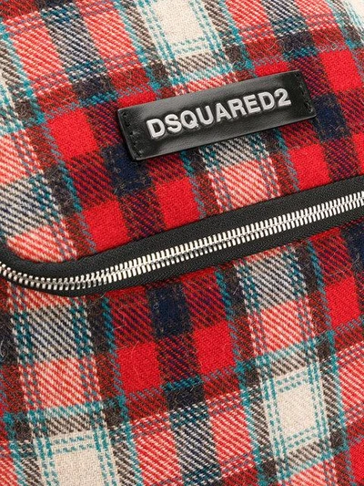 Shop Dsquared2 Tartan Backpack - Multicolour