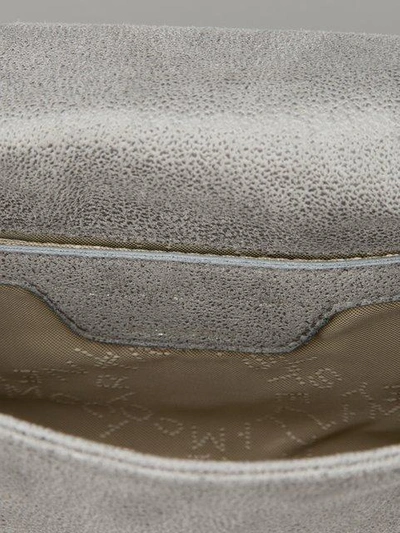 Shop Stella Mccartney Falabella Crossbody Bag In Grey