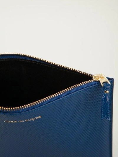 Shop Comme Des Garçons 'luxury Group' Purse In Blue