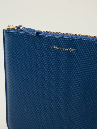 Shop Comme Des Garçons 'luxury Group' Purse In Blue