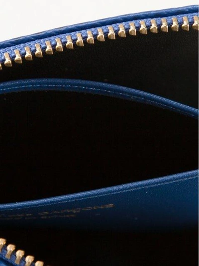 Shop Comme Des Garçons Wallet 'luxury Group' Purse - Blue