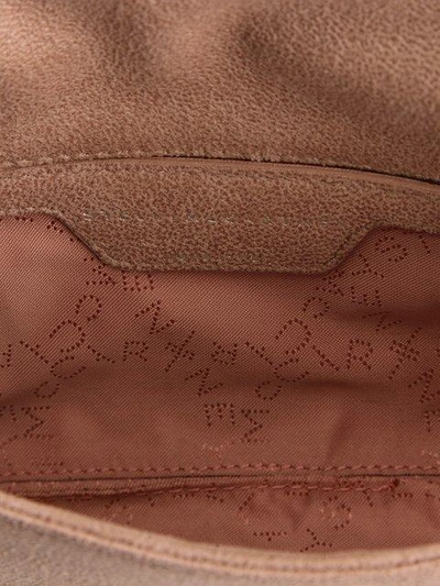 Shop Stella Mccartney Falabella Crossbody Bag In Pink & Purple