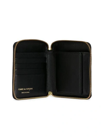 Shop Comme Des Garçons 'luxury Group' Wallet In Black