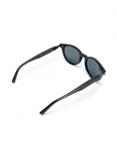 Shop Brioni Round Frame Sunglasses