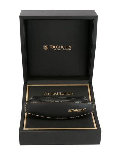 Shop Tag Heuer 'gold Wire Edition' Glasses