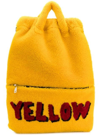 Shop Fendi Yellow Backpack